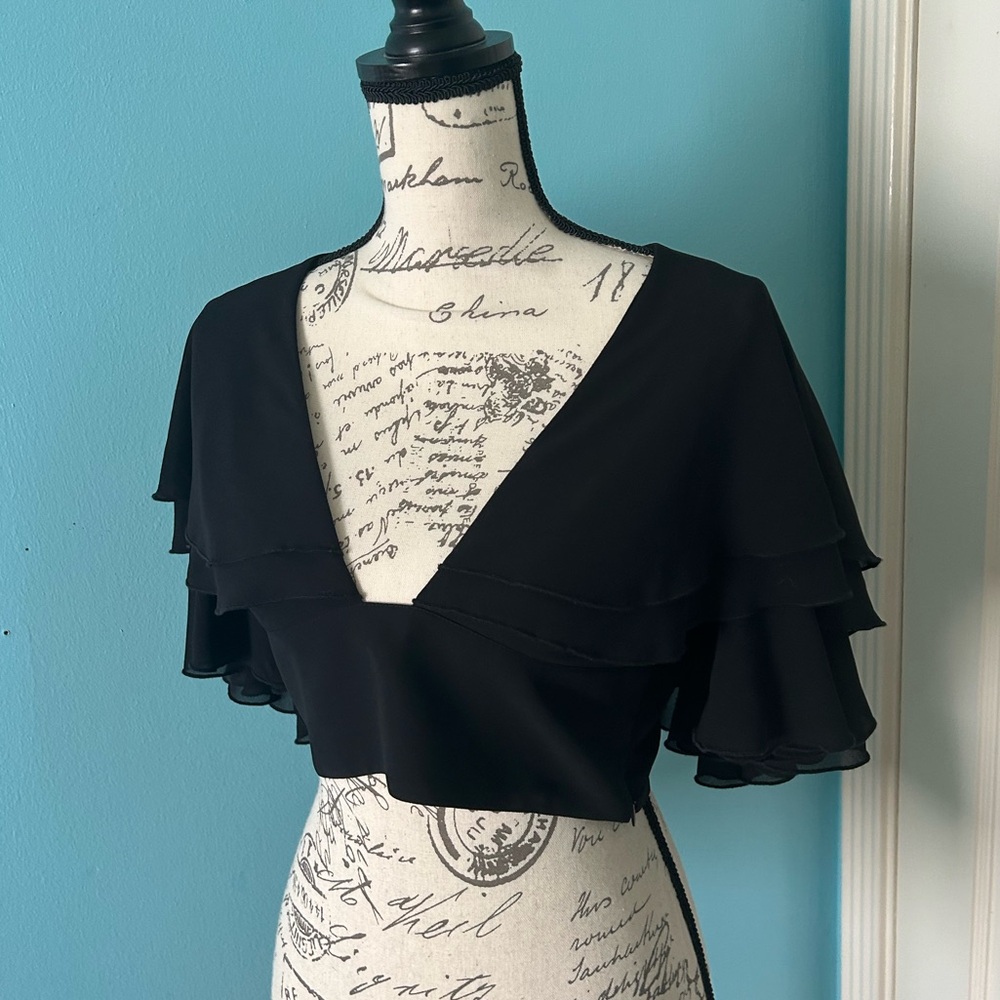 Nasty Gal Ruffle Top